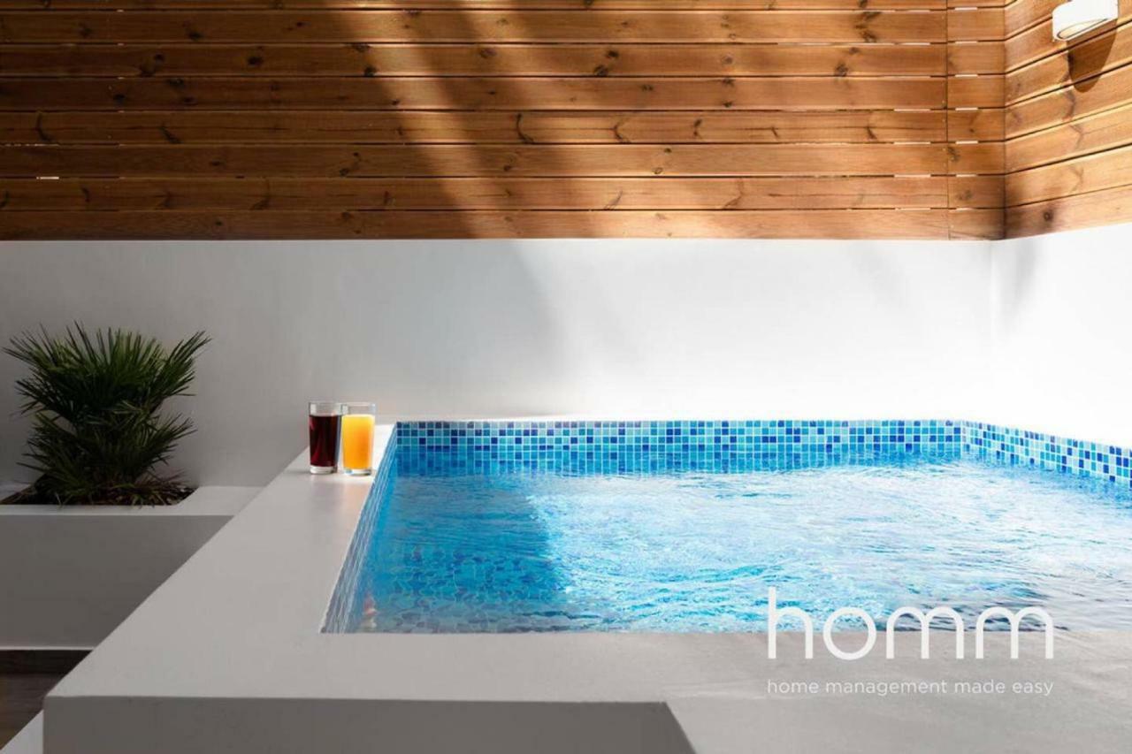 Nemeseos 1St Floor Homm Apartment With Roof Garden And Wading Pool Athén Kültér fotó